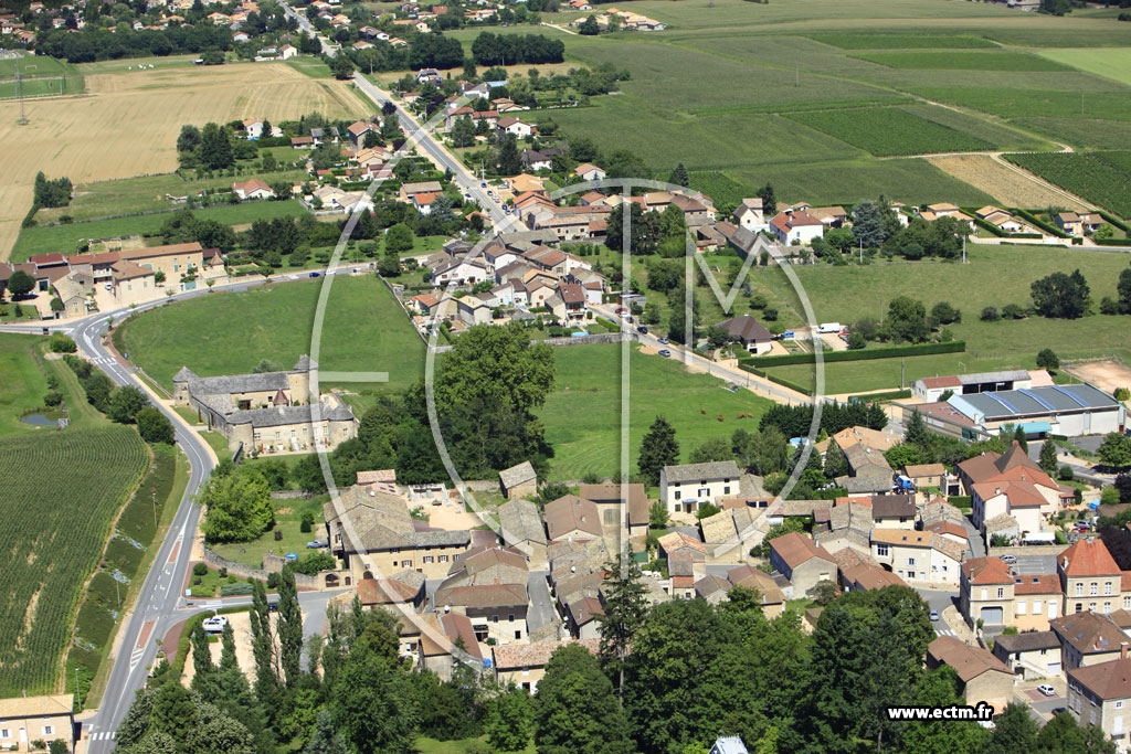 Photo arienne de Saint-Martin-Belle-Roche