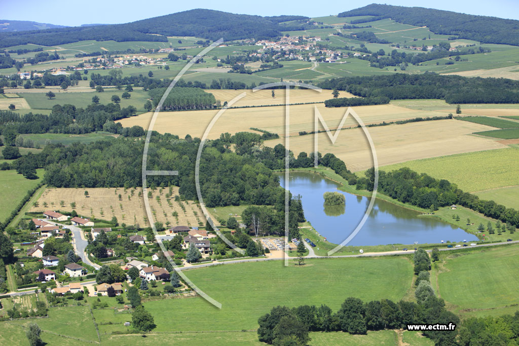 Photo arienne de Saint-Maurice-de-Satonnay