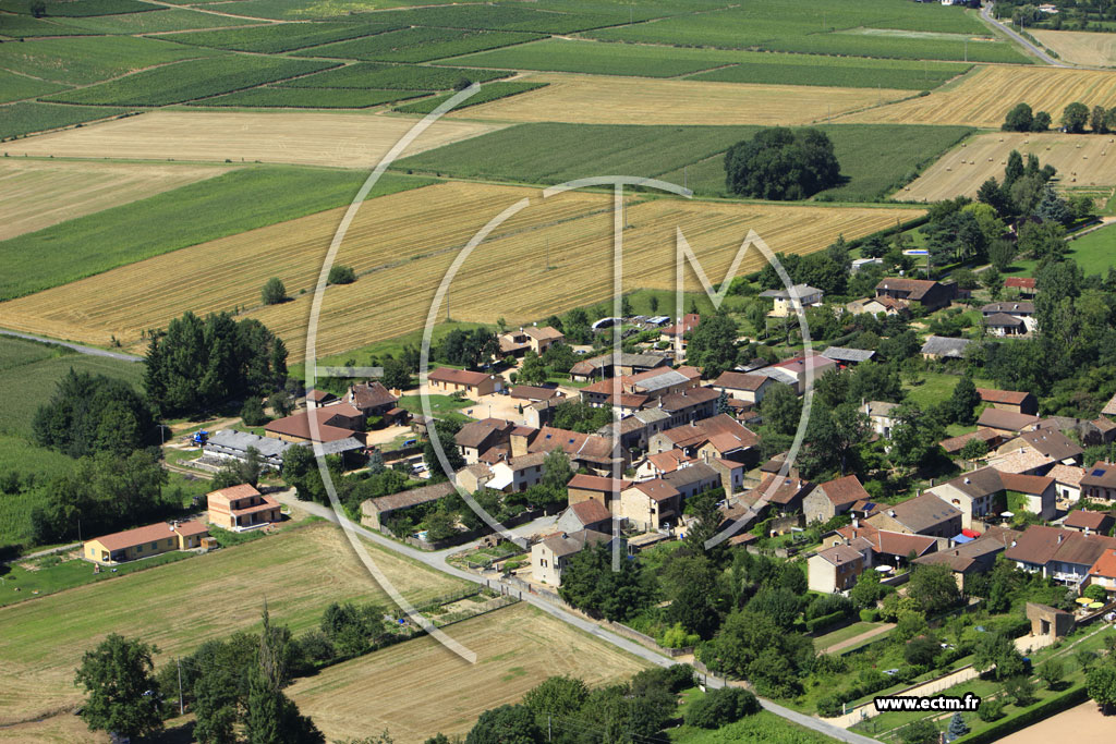 Photo arienne de Saint-Maurice-de-Satonnay