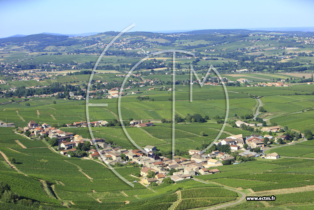 Photo arienne de Solutr-Pouilly (Pouilly)
