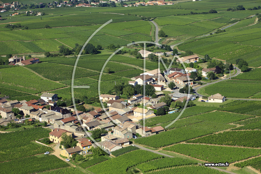 Photo arienne de Solutr-Pouilly (Pouilly)
