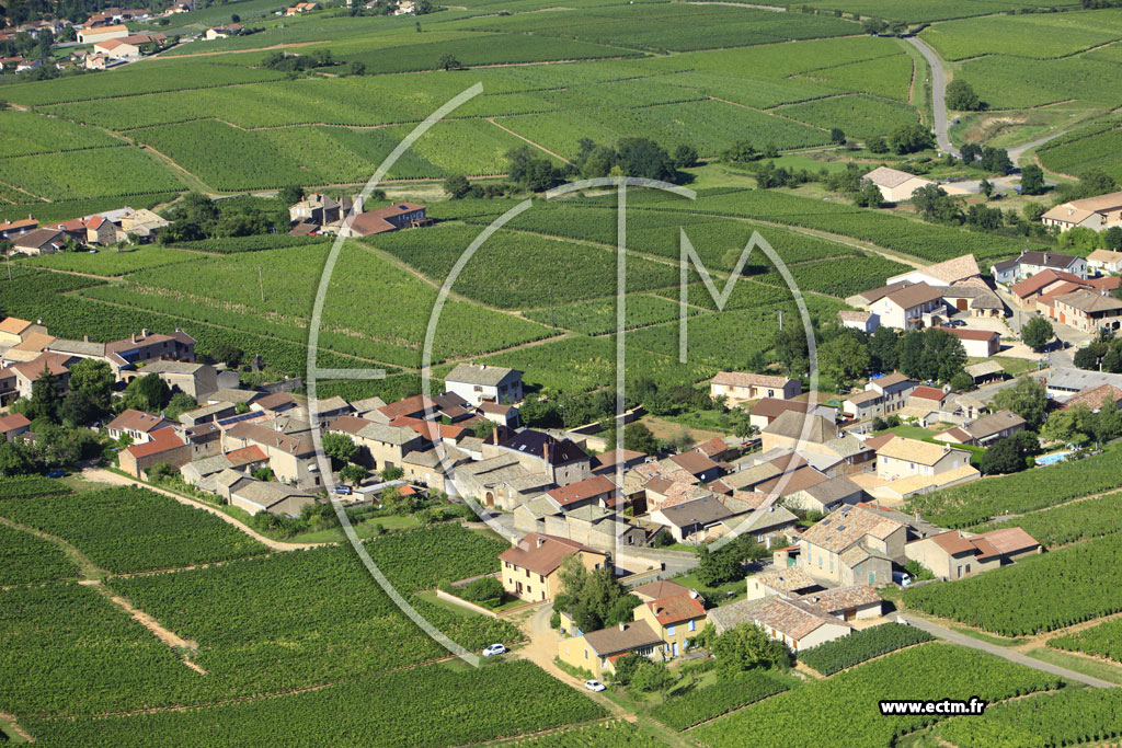 Photo arienne de Solutr-Pouilly (Pouilly)