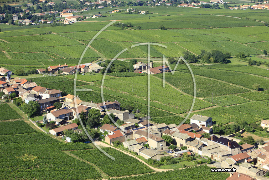Photo arienne de Solutr-Pouilly (Pouilly)