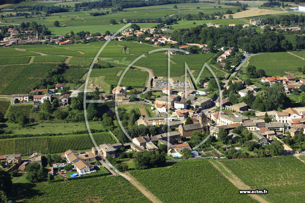Photo arienne de Vinzelles