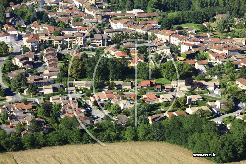 Photo arienne de Pont-de-Veyle