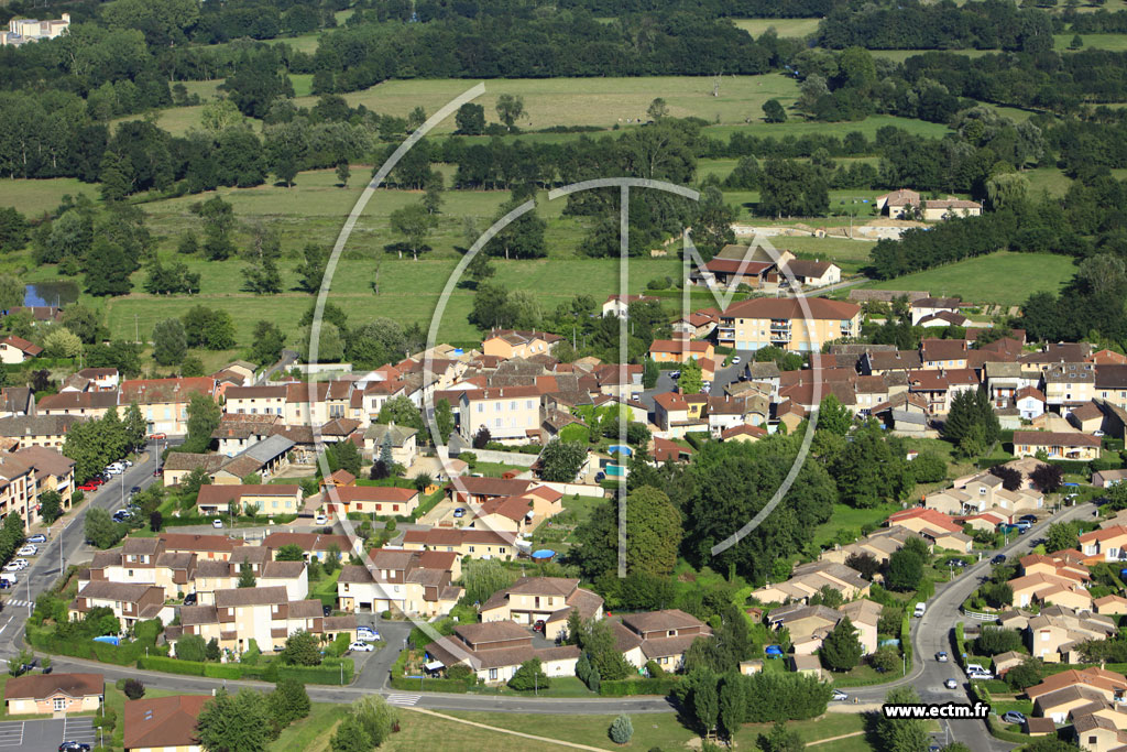 Photo arienne de Pont-de-Veyle