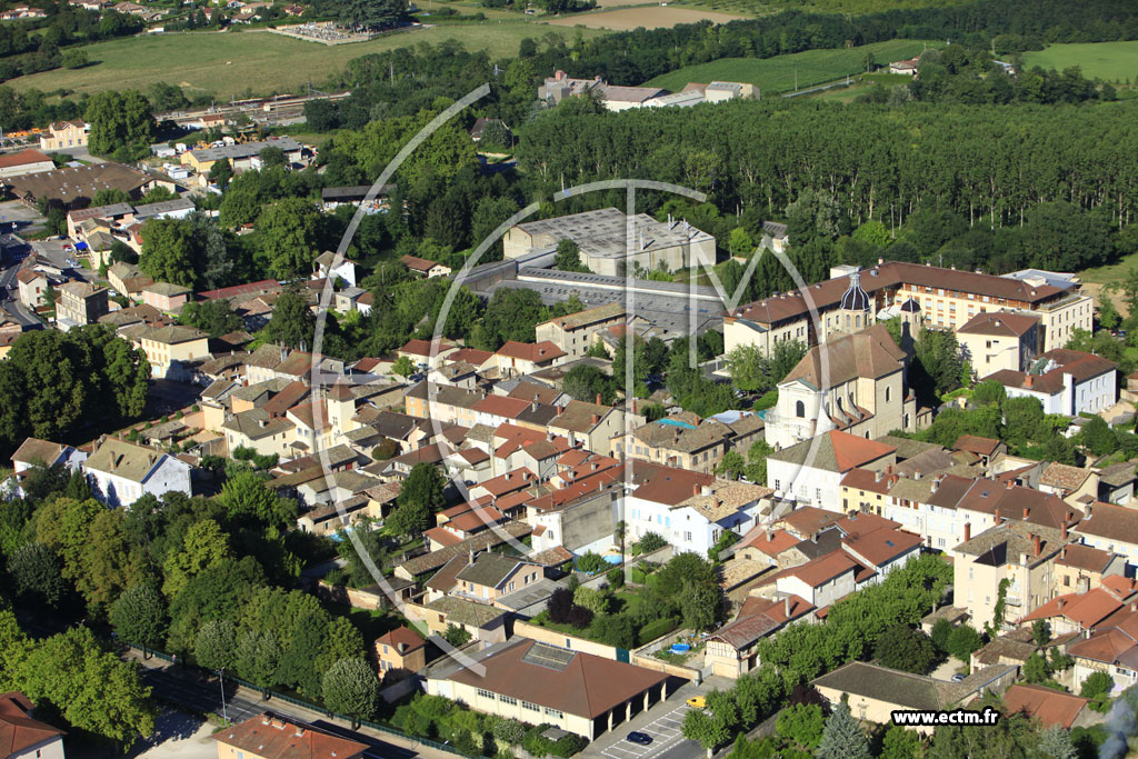 Photo arienne de Pont-de-Veyle