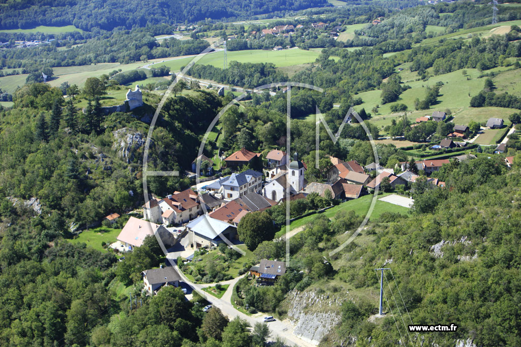 Photo arienne de Chaumont