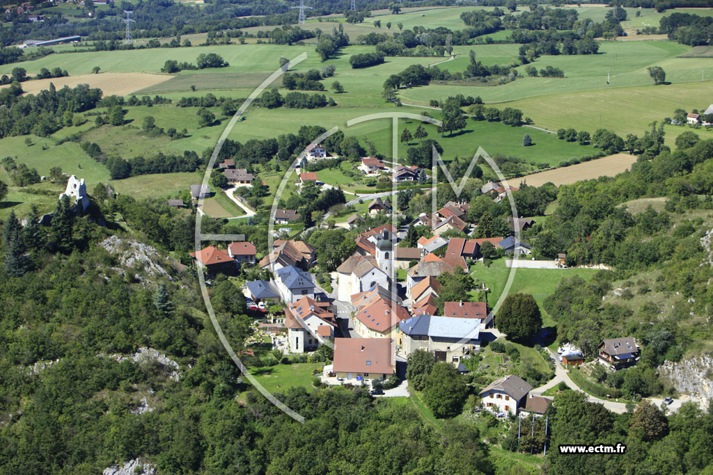 Photo arienne de Chaumont