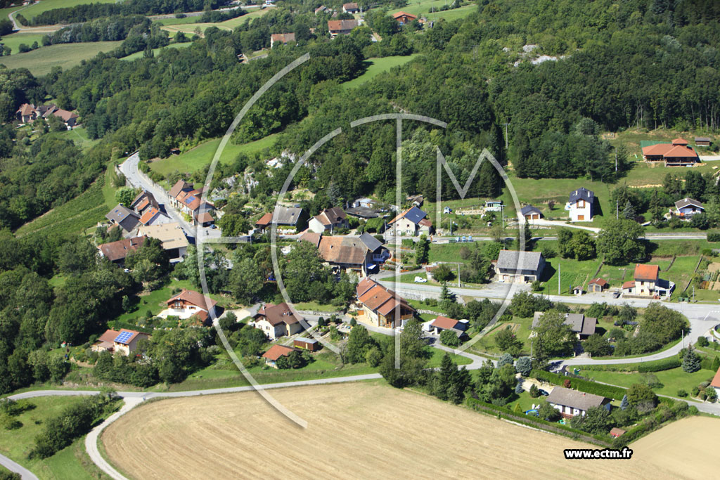 Photo arienne de Chaumont (Le Malpas)