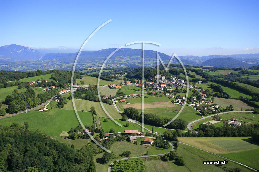 Photo arienne de Clermont