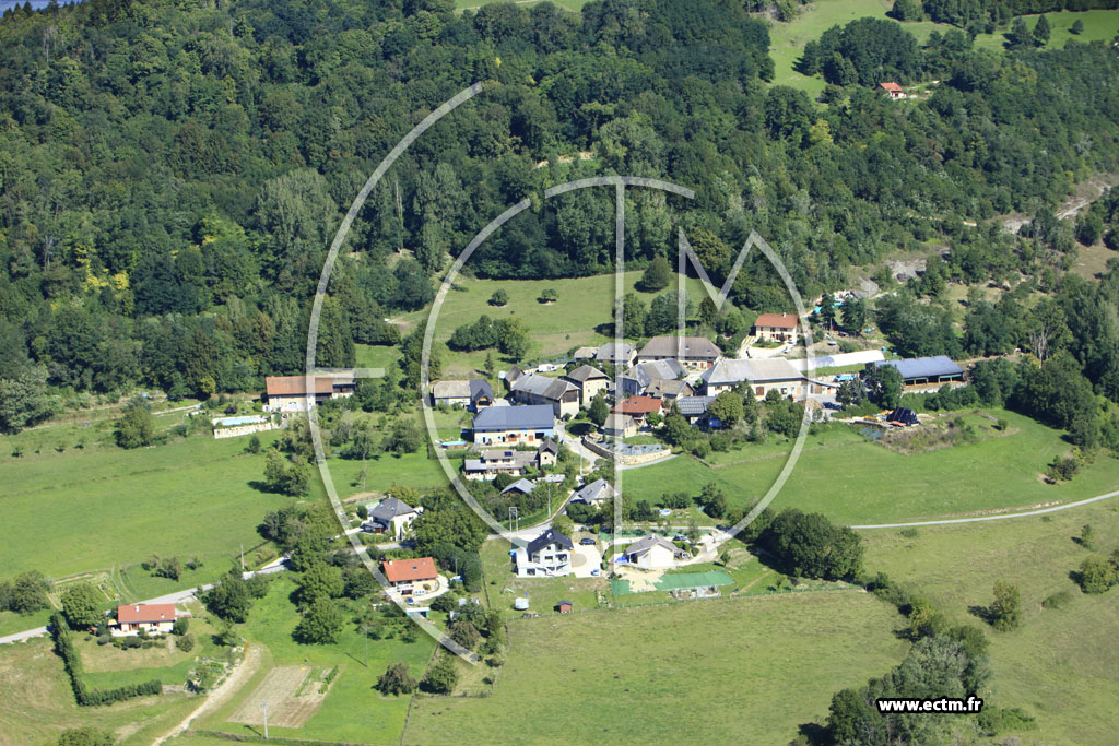 Photo arienne de Menthonnex-sous-Clermont (Chainaz)