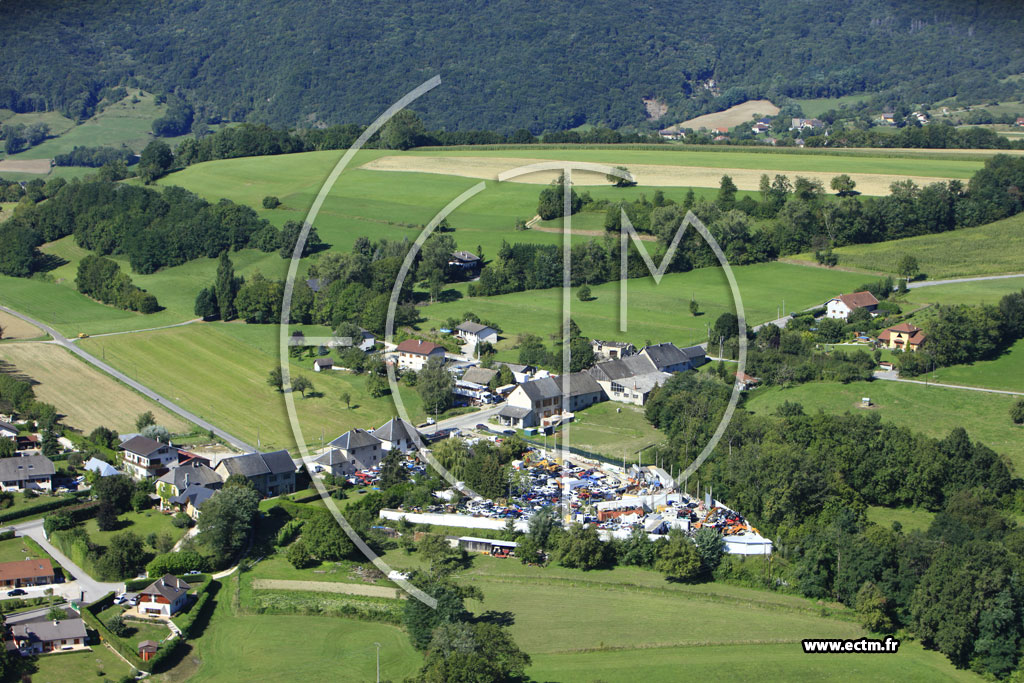 Photo arienne de Menthonnex-sous-Clermont (La Cte)
