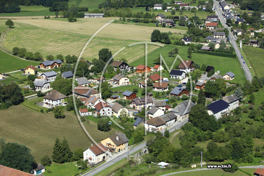 Photo arienne de Menthonnex-sous-Clermont (Mionnaz)