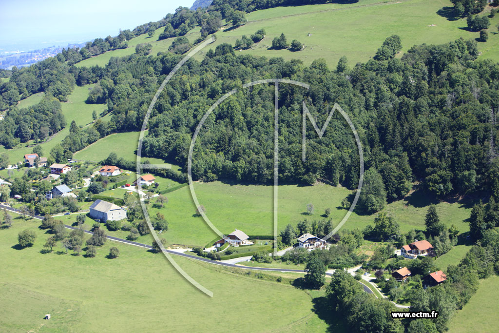 Photo arienne de Saint-Blaise