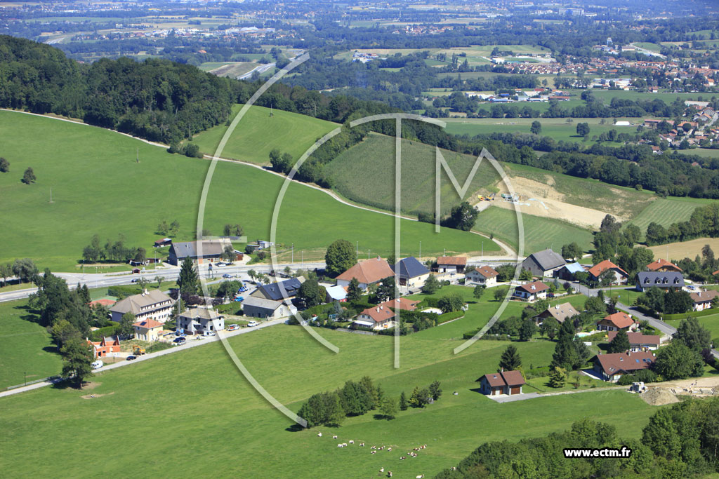 Photo arienne de Saint-Blaise (Le Mont Sion)
