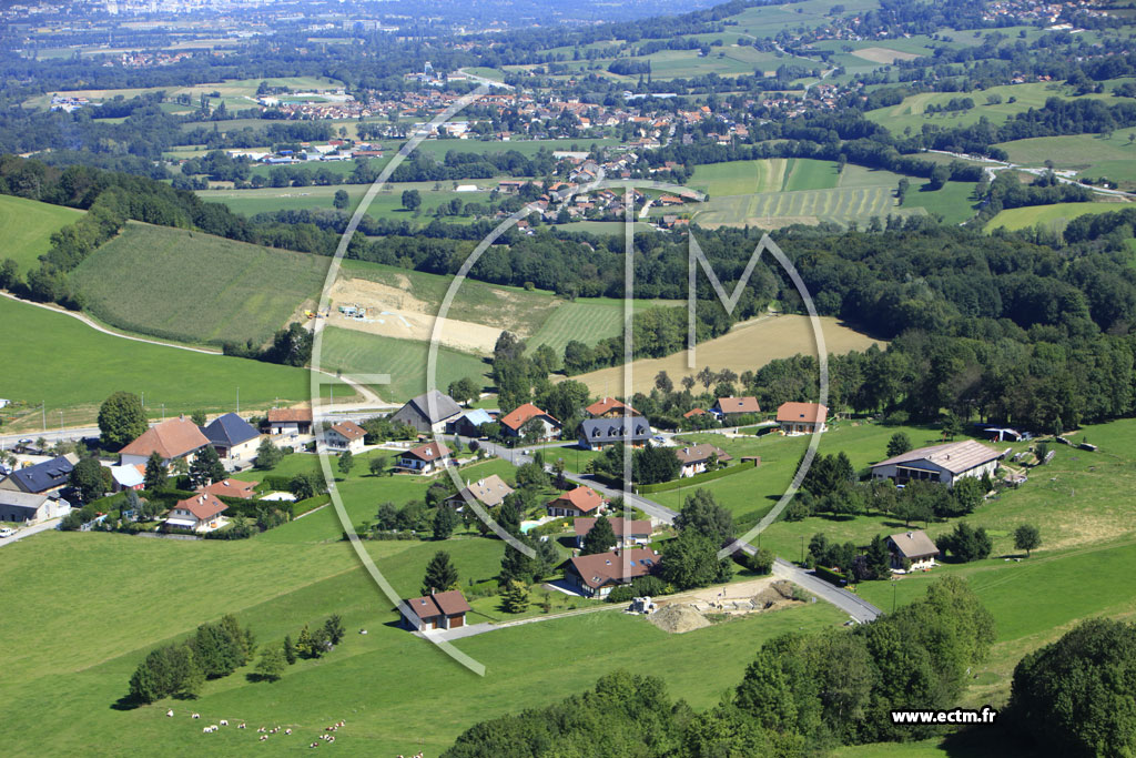Photo arienne de Saint-Blaise (Le Mont Sion)