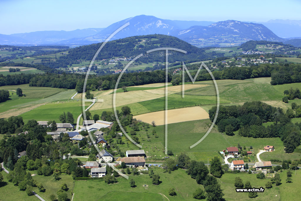 Photo arienne de Saint-Eusbe