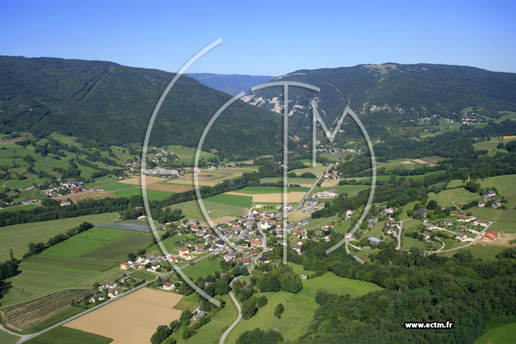 Photo arienne de Val-de-Fier (Sion)