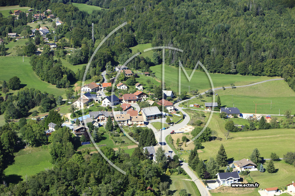 Photo arienne de Cruseilles (L'Abergement)