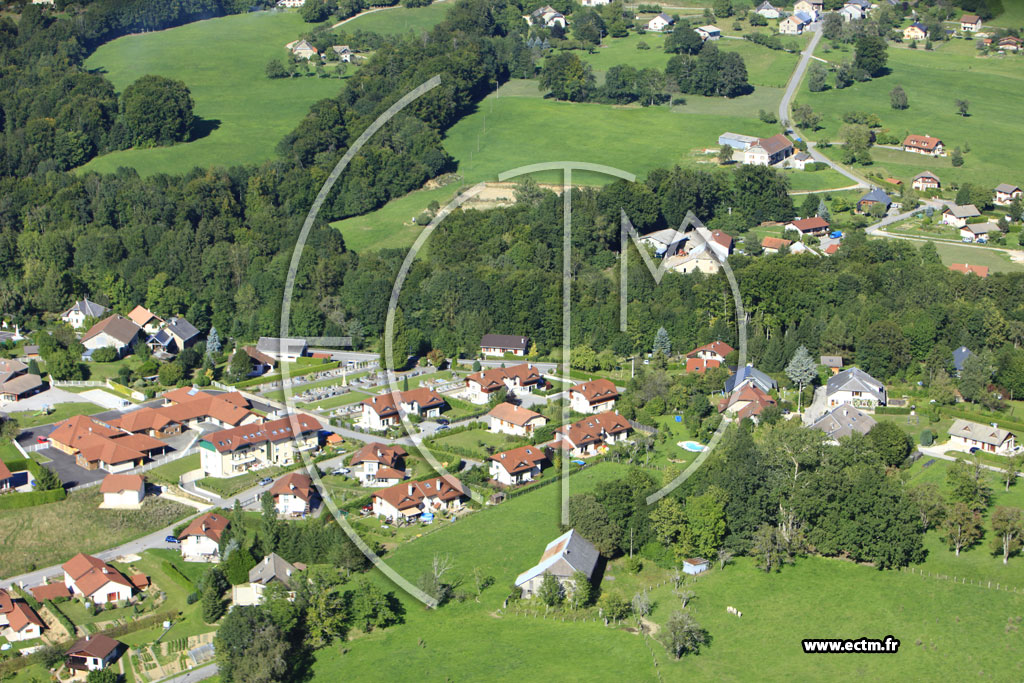 Photo arienne de Menthonnex-en-Bornes