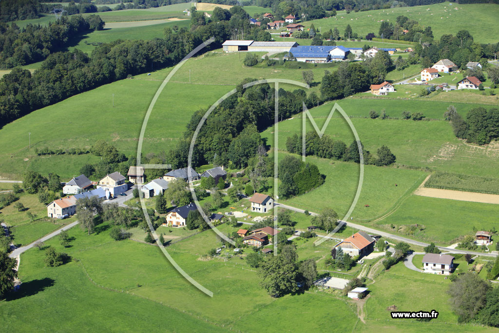 Photo arienne de Menthonnex-en-Bornes (Les Matres)