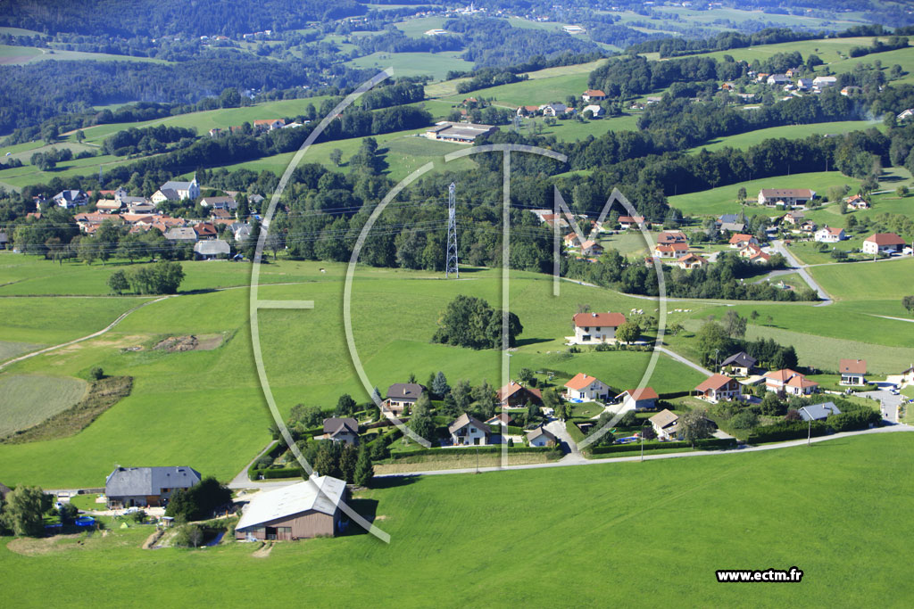 Photo arienne de Menthonnex-en-Bornes (Les Petits Pierres)