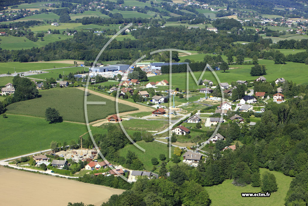 Photo arienne de Villy-le-Pelloux