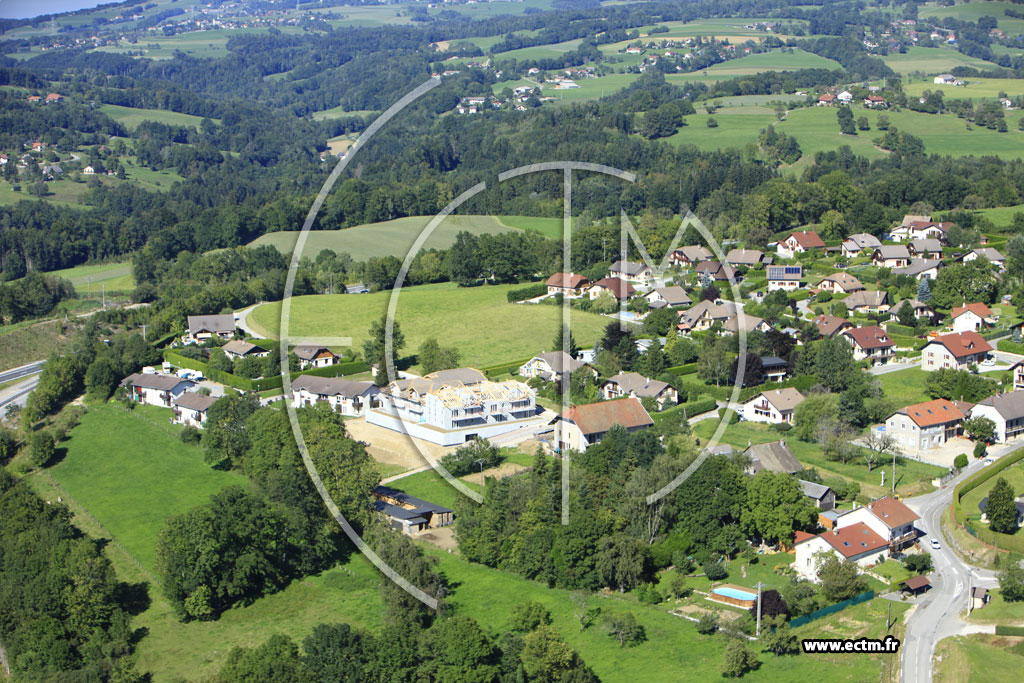 Photo arienne de Villy-le-Pelloux