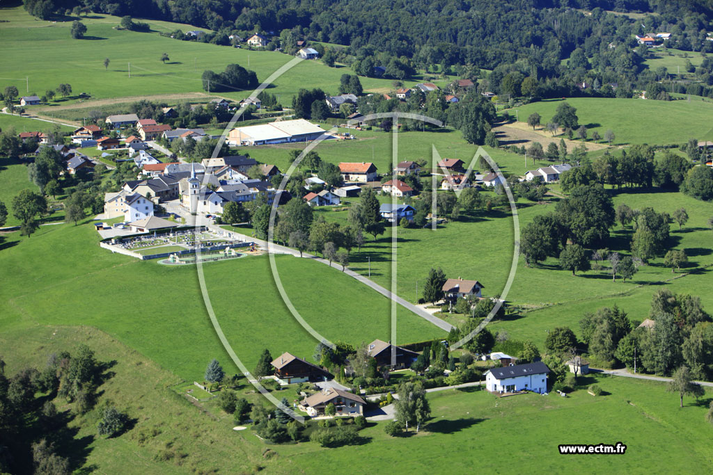 Photo arienne de Vovray-en-Bornes