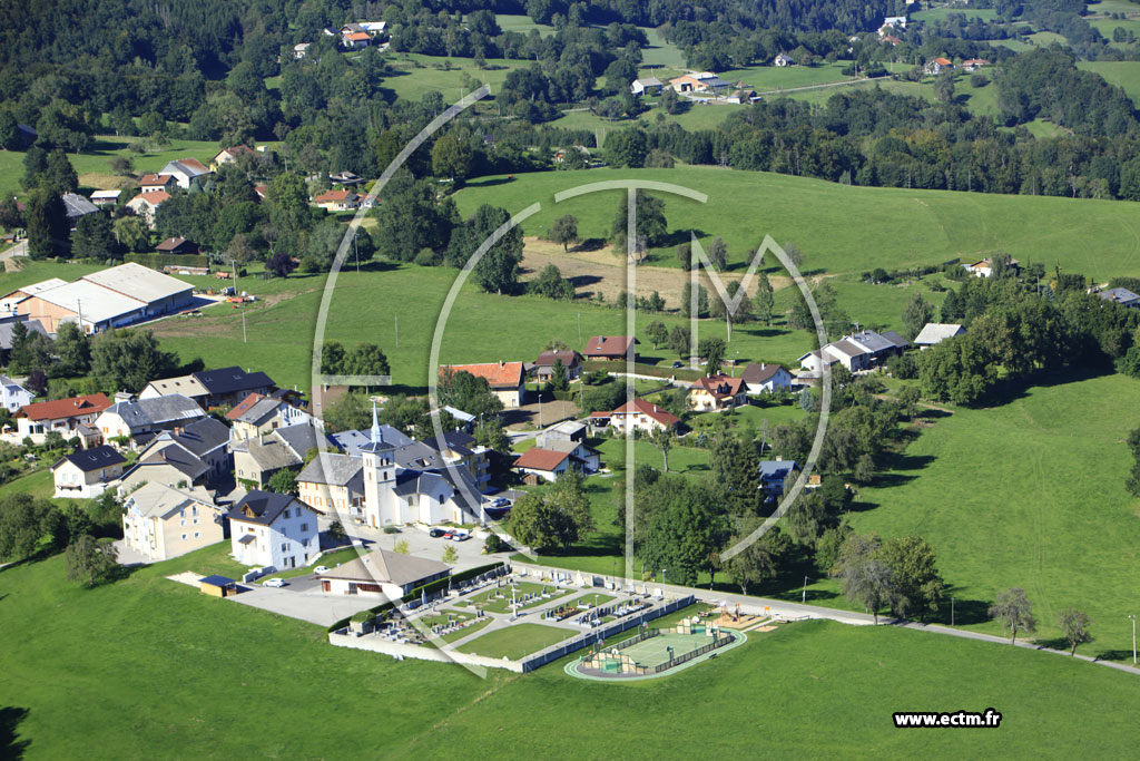 Photo arienne de Vovray-en-Bornes