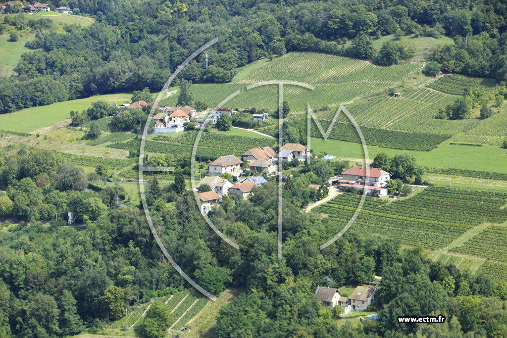 Photo arienne de Chindrieux (Chevignieux)