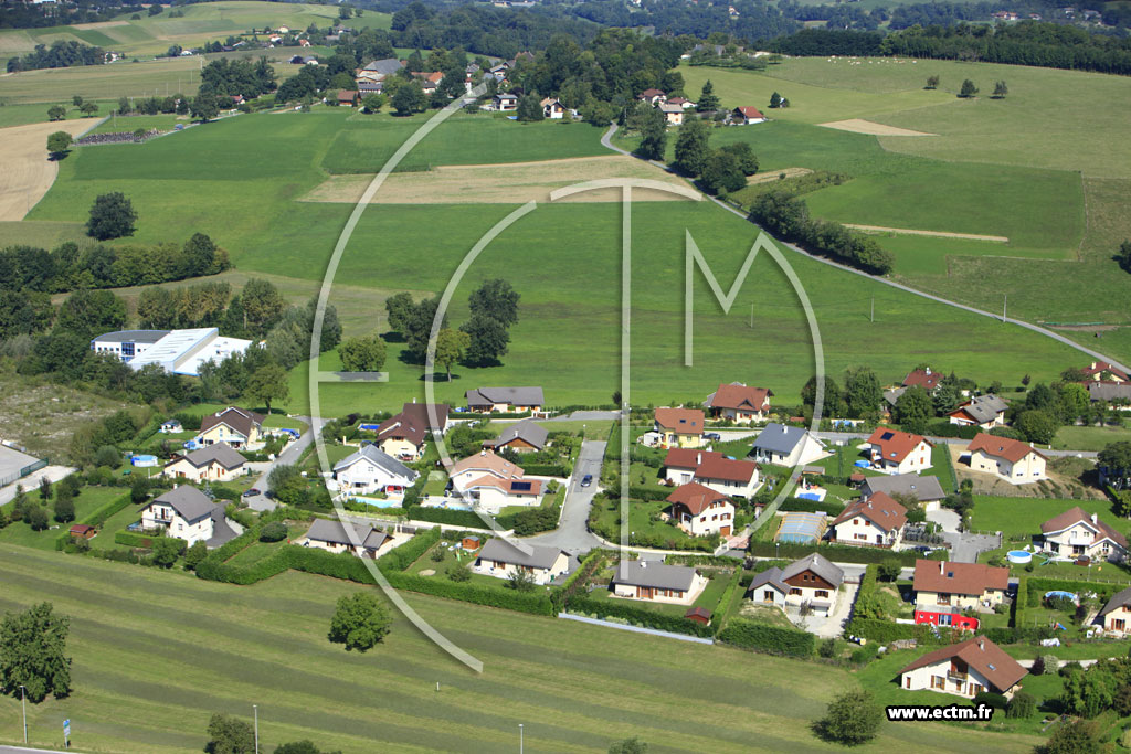 Photo arienne de Alby-sur-Chran (Chde)