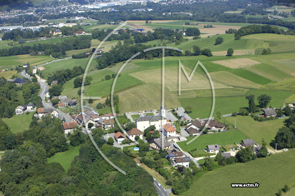 Photo arienne de Marigny-Saint-Marcel