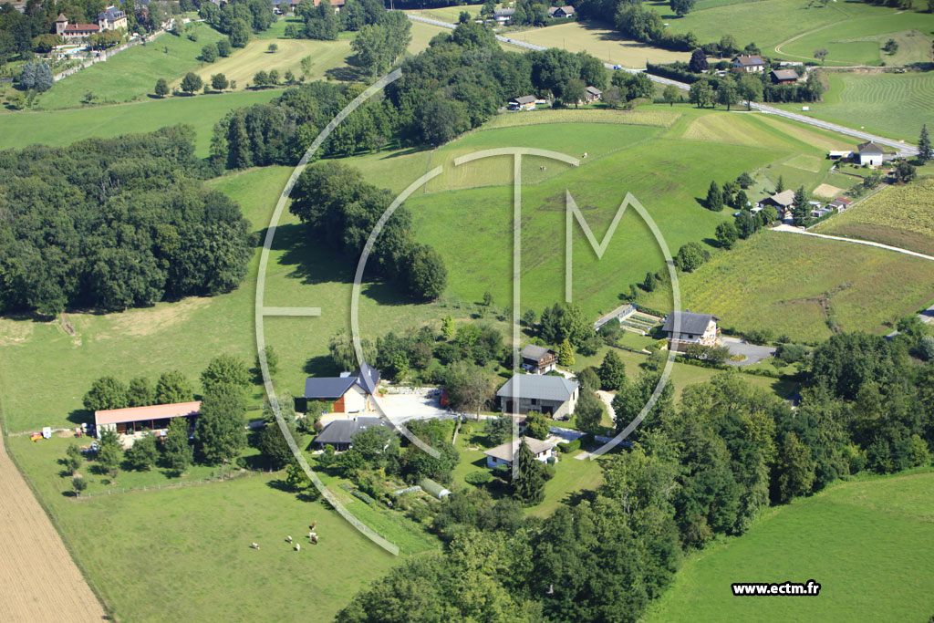 Photo arienne de Marigny-Saint-Marcel (Chez Vidal)
