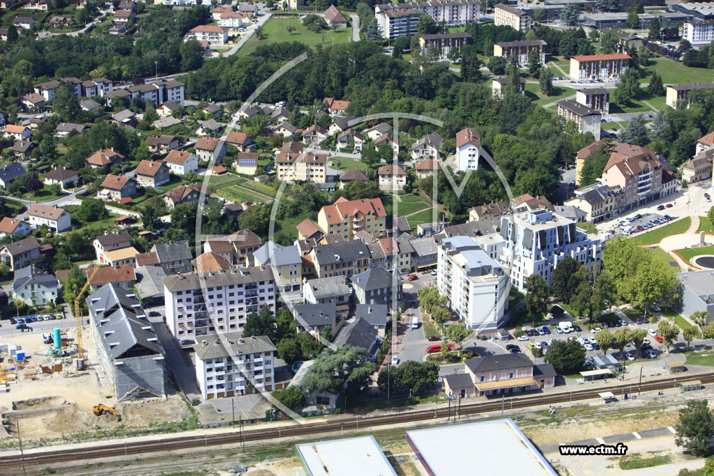 Photo arienne de Rumilly