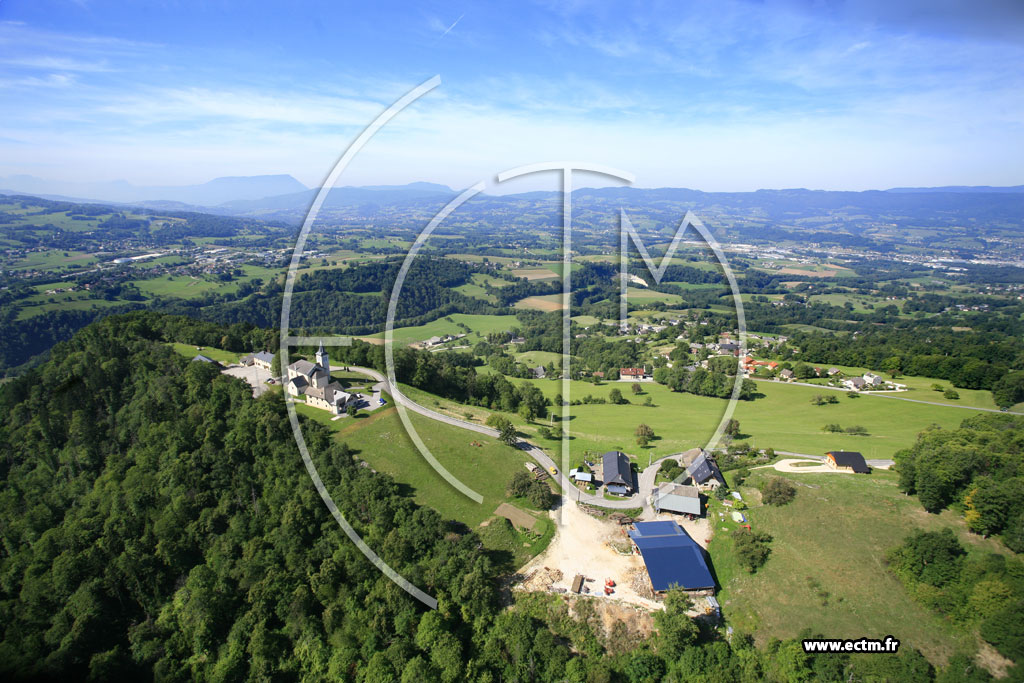 Photo arienne de Saint-Sylvestre
