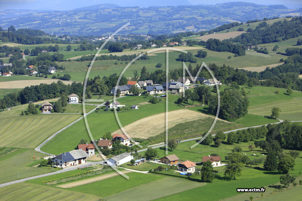 Photo arienne de Saint-Sylvestre (La Gruy)