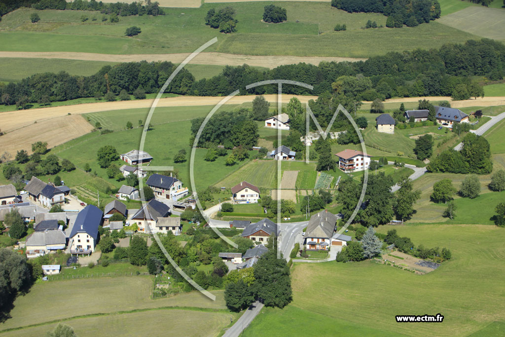 Photo arienne de Saint-Sylvestre (Muret)