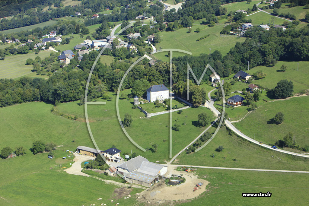 Photo arienne de Saint-Sylvestre (Songy)