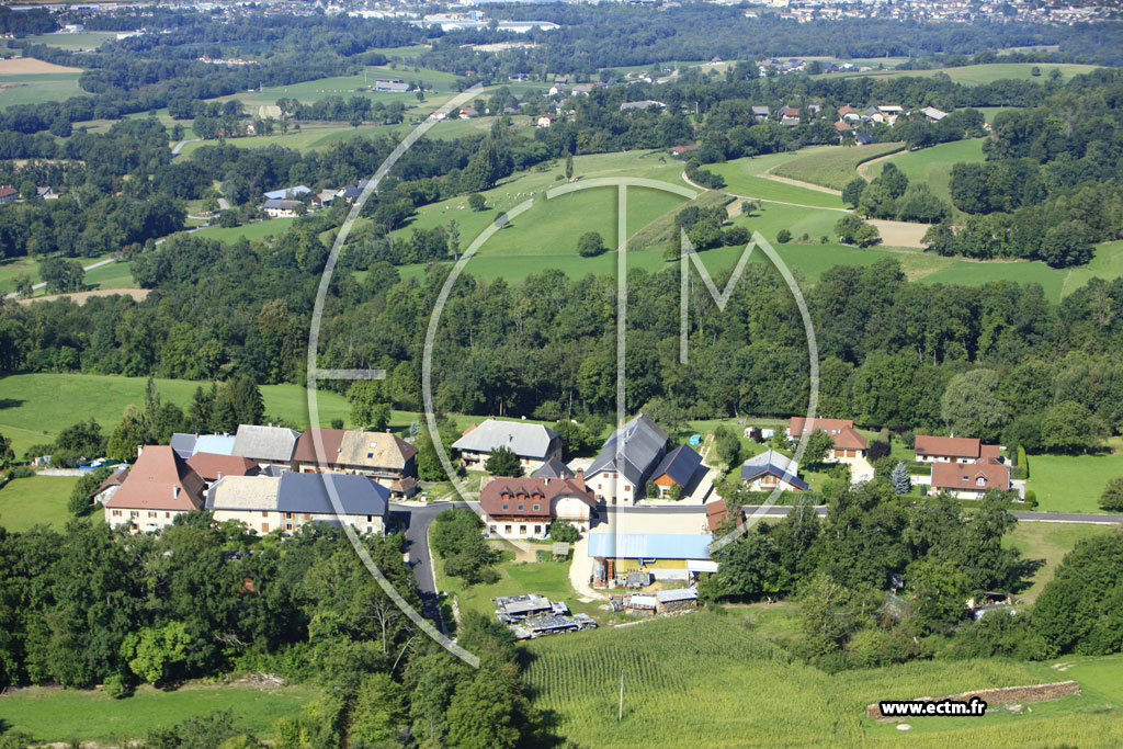 Photo arienne de Saint-Sylvestre (Vouchy)