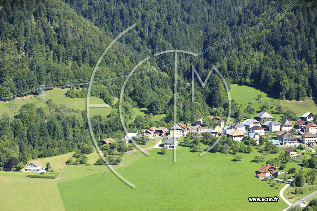Photo arienne de Seythenex (Les Combes)