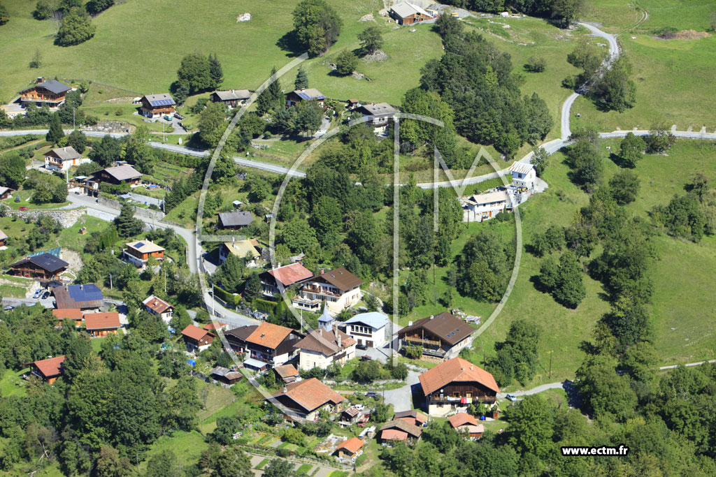 Photo arienne de Passy (Joux)