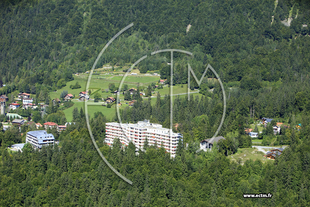 Photo arienne de Passy (Plateau d'Assy)