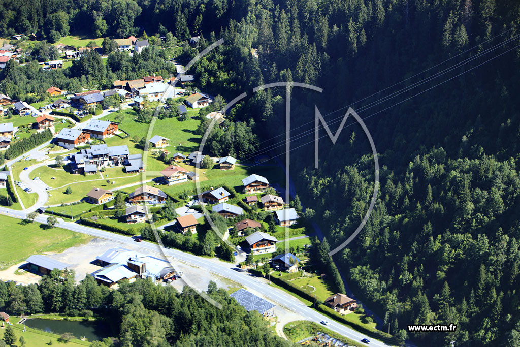 Photo arienne de Saint-Gervais-les-Bains (Bionnay)