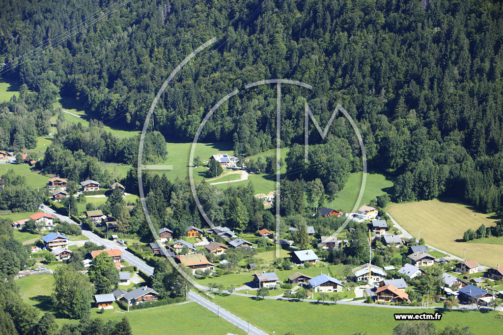 Photo arienne de Saint-Gervais-les-Bains (Bionnay)