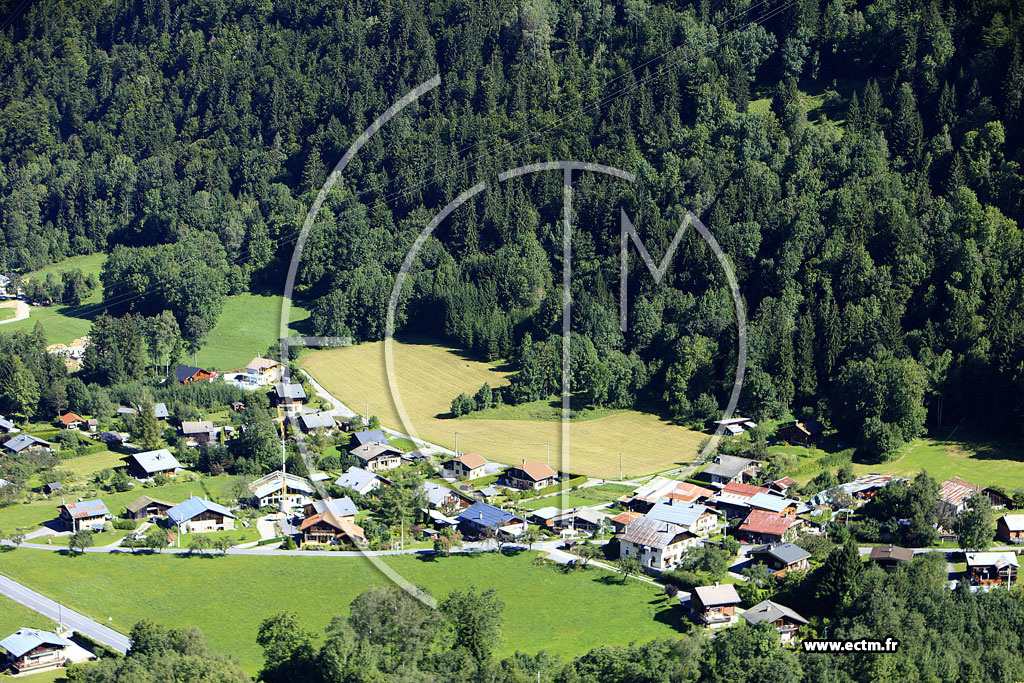 Photo arienne de Saint-Gervais-les-Bains (Bionnay)