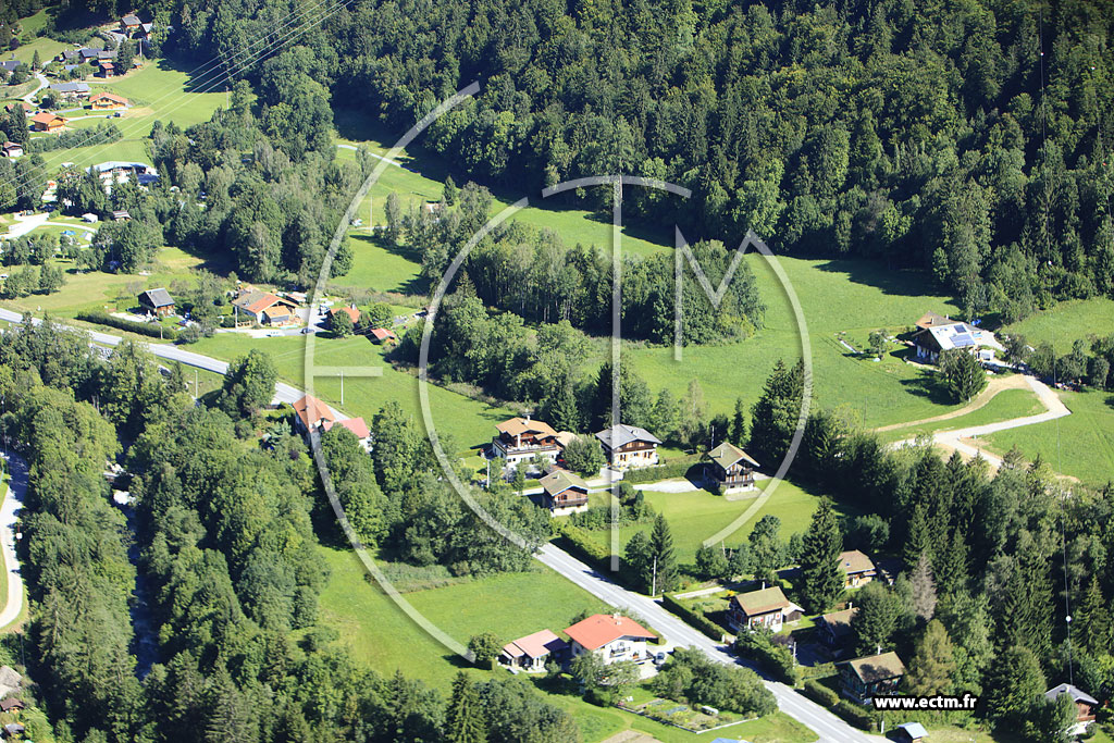 Photo arienne de Saint-Gervais-les-Bains (Bionnay)
