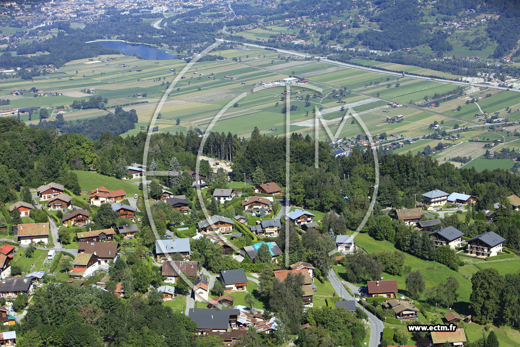Photo arienne de Saint-Gervais-les-Bains (Cupelin)