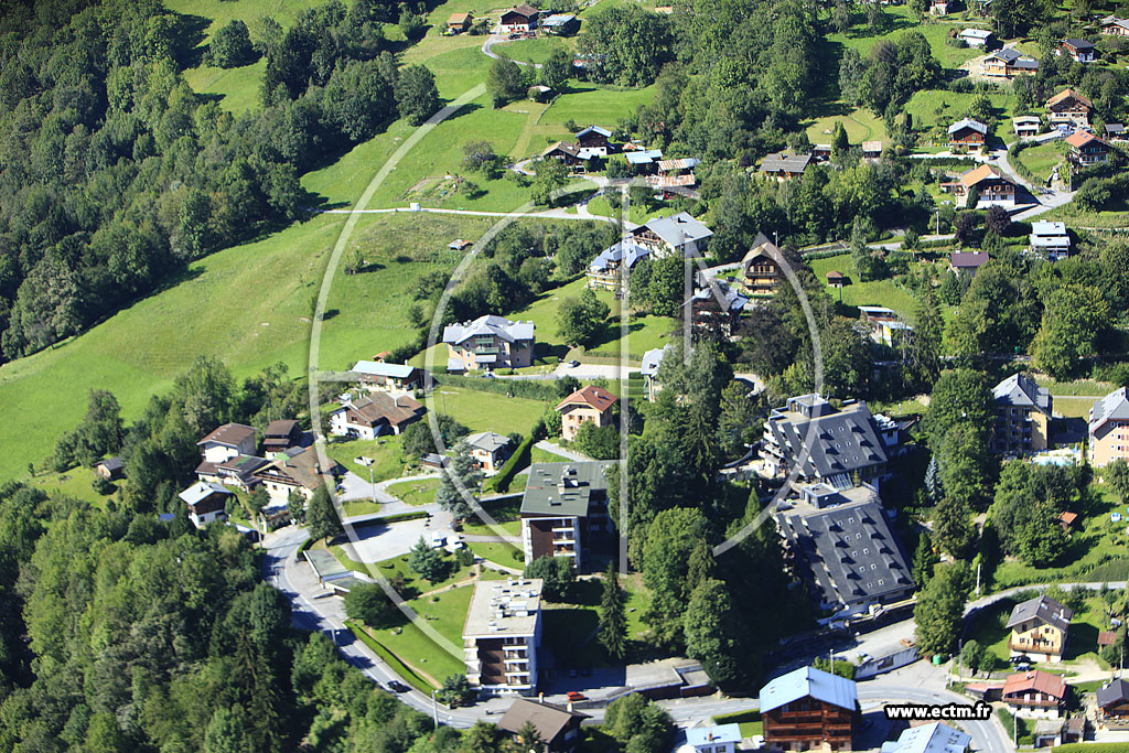 Photo arienne de Saint-Gervais-les-Bains (Le Neyret)